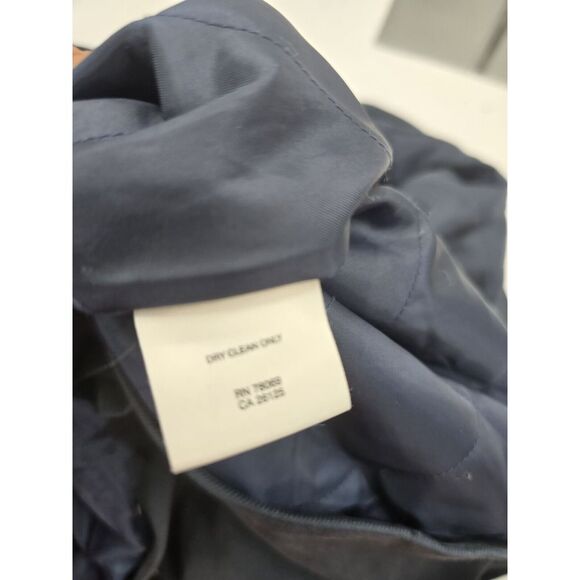 Mens Callaway Golf Collection Jacket XL Navy‎ Spun Twill Lined Button Up Coat - Picture 10 of 11